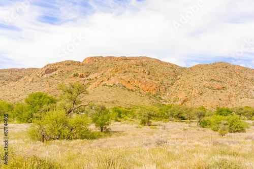 Namib desert landscape in Namibia