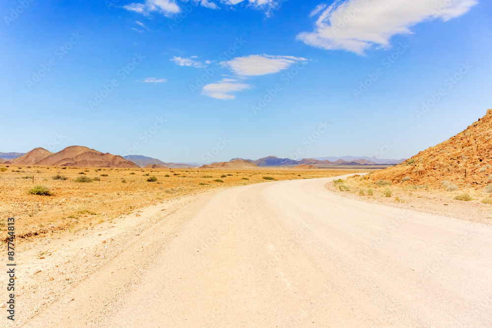 Namib desert near Solitaire