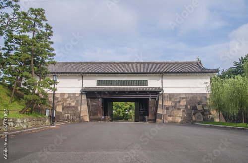 皇居、江戸城の桜田門
