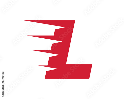 moving logo letter l