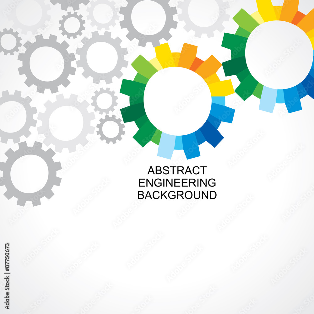 creative gear concept vector illustration creative gear concept vector illustration