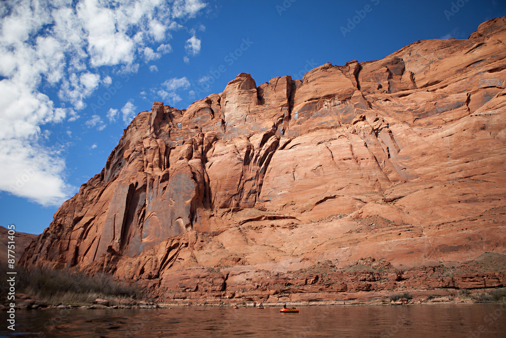 Fototapeta premium Pack Rafting Glen Canyon, Arizona
