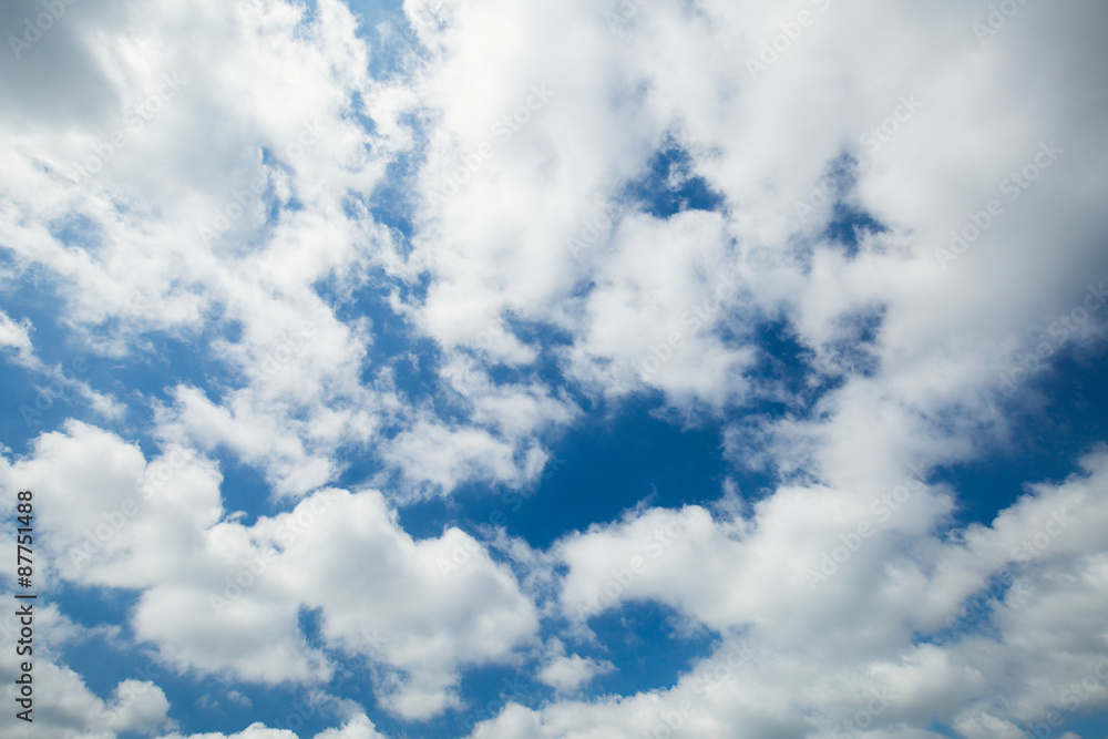 初夏の青空と雲 初夏の青空と雲
