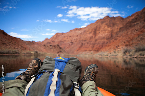 Pack Rafting Glen Canyon, Arizona