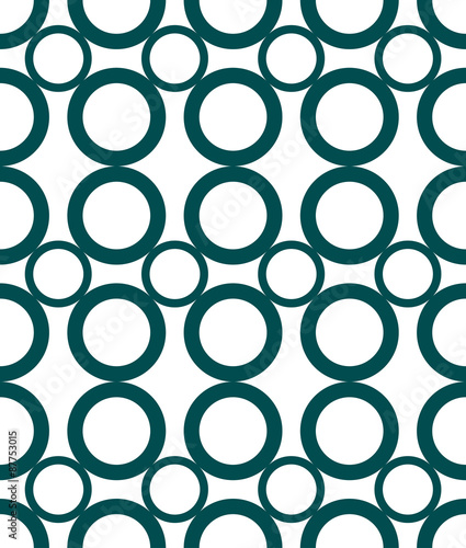 Colorful seamless pattern with circles. Modern stylish texture