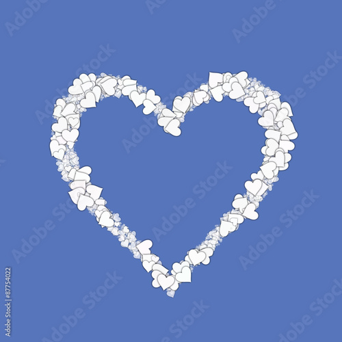 Love heart Valentine shape © pandawild