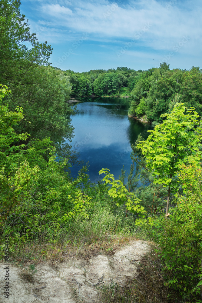 Blick auf den Vogelsberger See Blick auf den Vogelsberger See