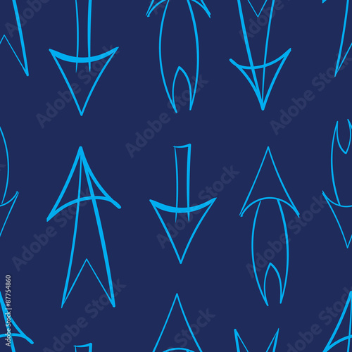 Seamless blue shooters