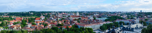 Vilnius, panoramic view of Old town