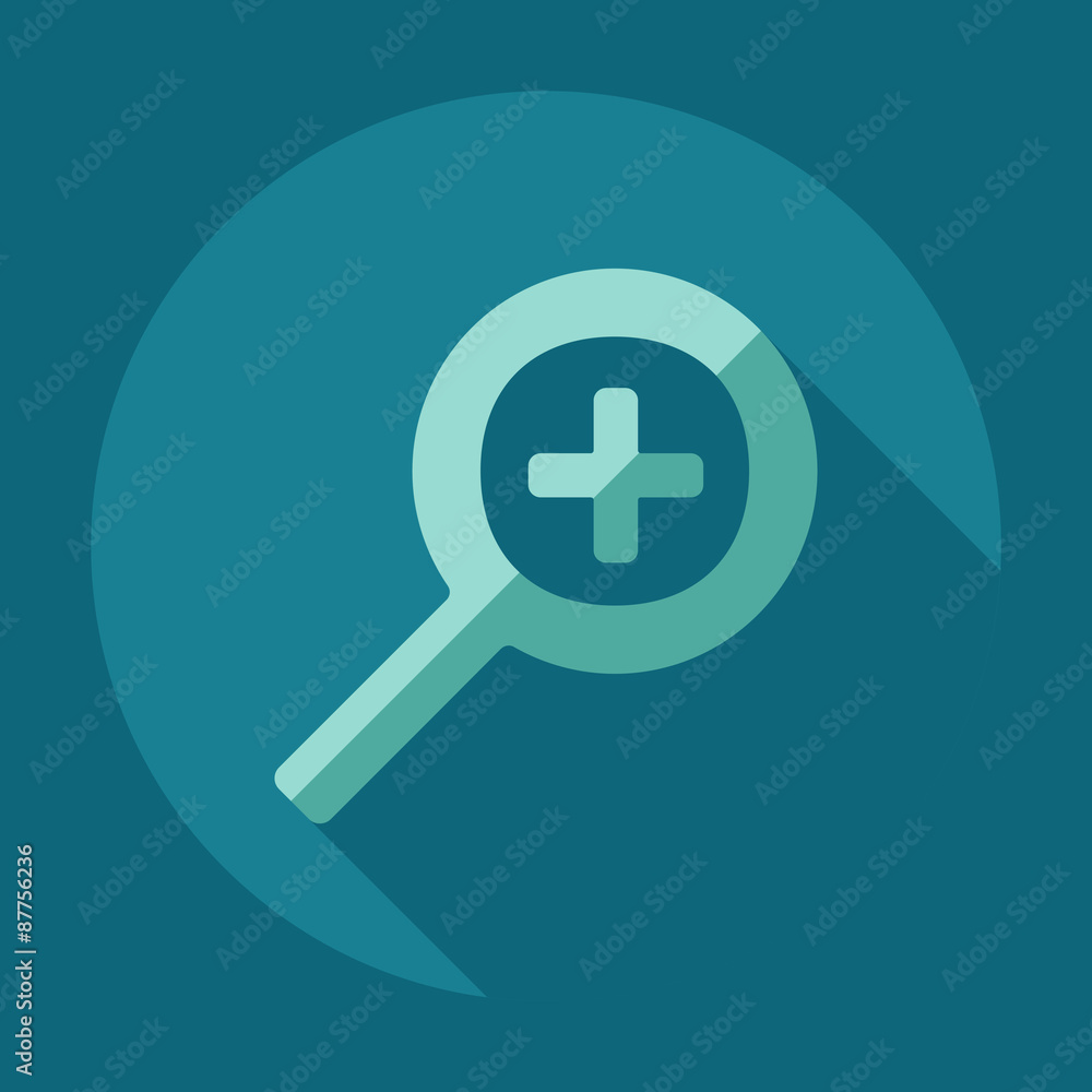 Flat modern design with shadow icon player Flat modern design with shadow icon player
