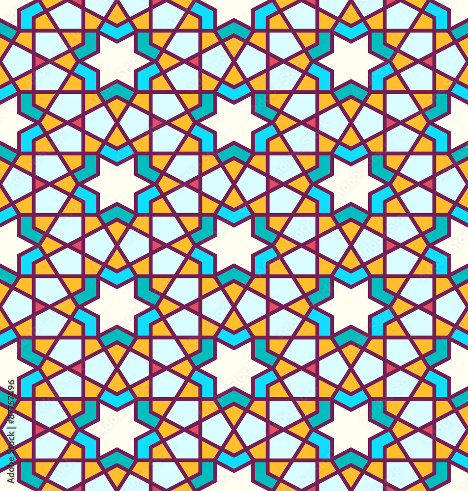 Tangled Pattern based on traditional islam pattern Tangled Pattern based on traditional islam pattern