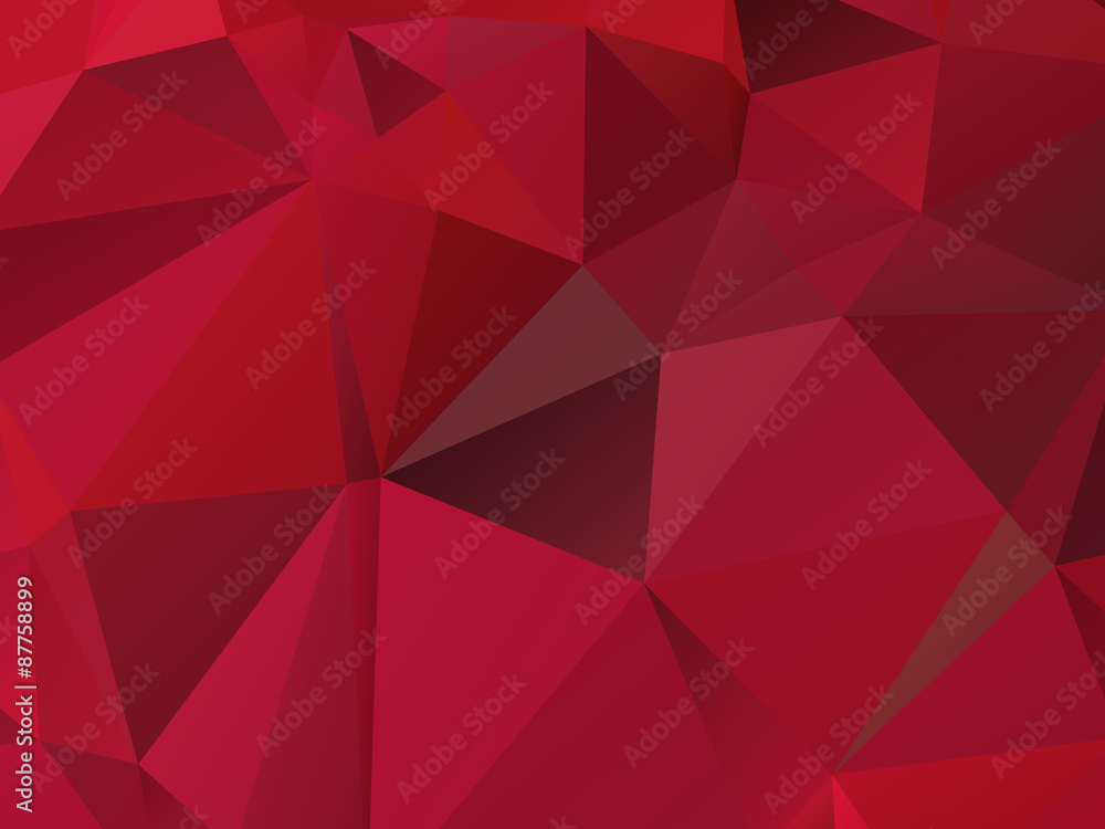 Red Background Triangular Red Background Triangular