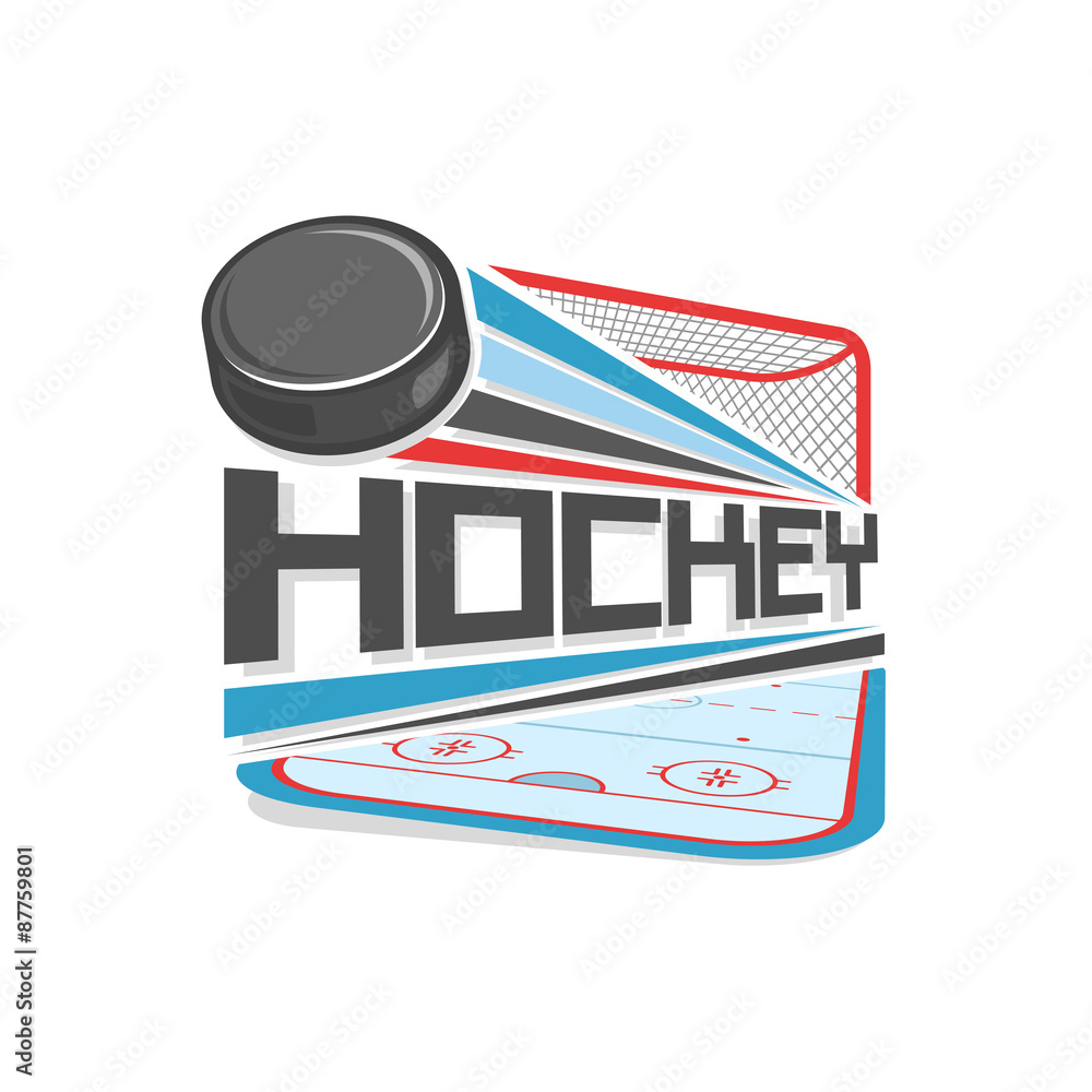 Fototapeta premium Hockey logo