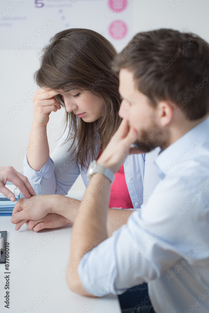 Woeful marriage suffering from infertility Woeful marriage suffering from infertility