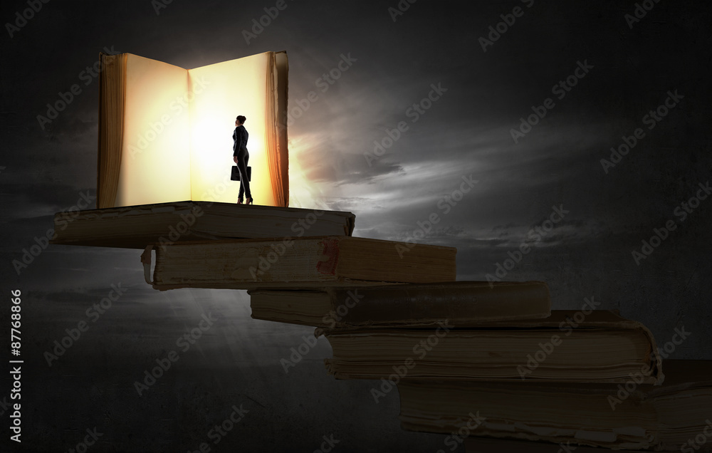 Naklejka premium Education benefit