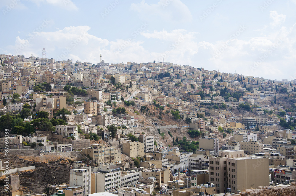 Amman city in Jordan