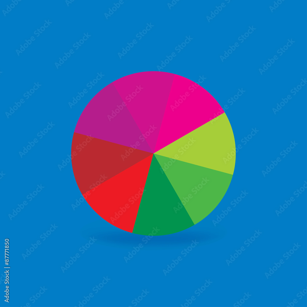 colorful circle vector illustration 