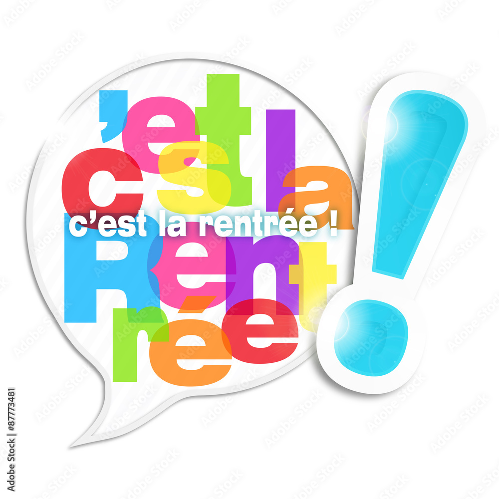 bulle mosaïque : c'est la rentrée ! bulle mosaïque : c'est la rentrée !
