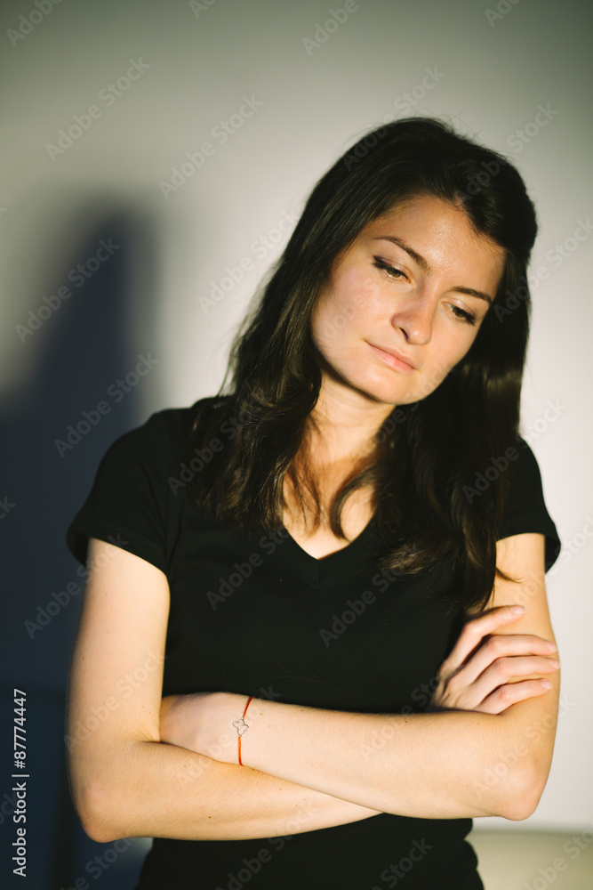 Mourning woman Mourning woman