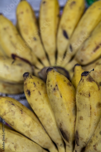 Bananas on the market