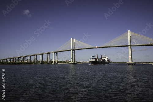 Ponte Newton Navarro sobre o rio Potengi, Natal, RN, Brasil