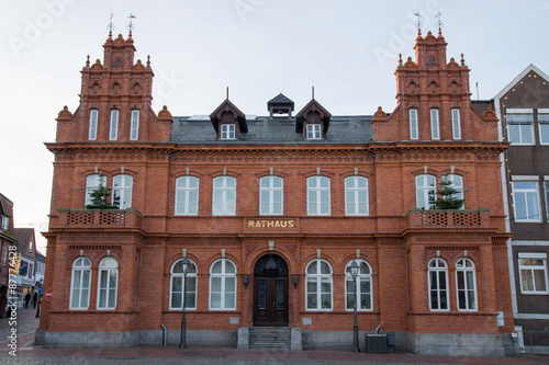 Rathaus der Stadt Heiligenhafen an der Ostsee, Deutschland