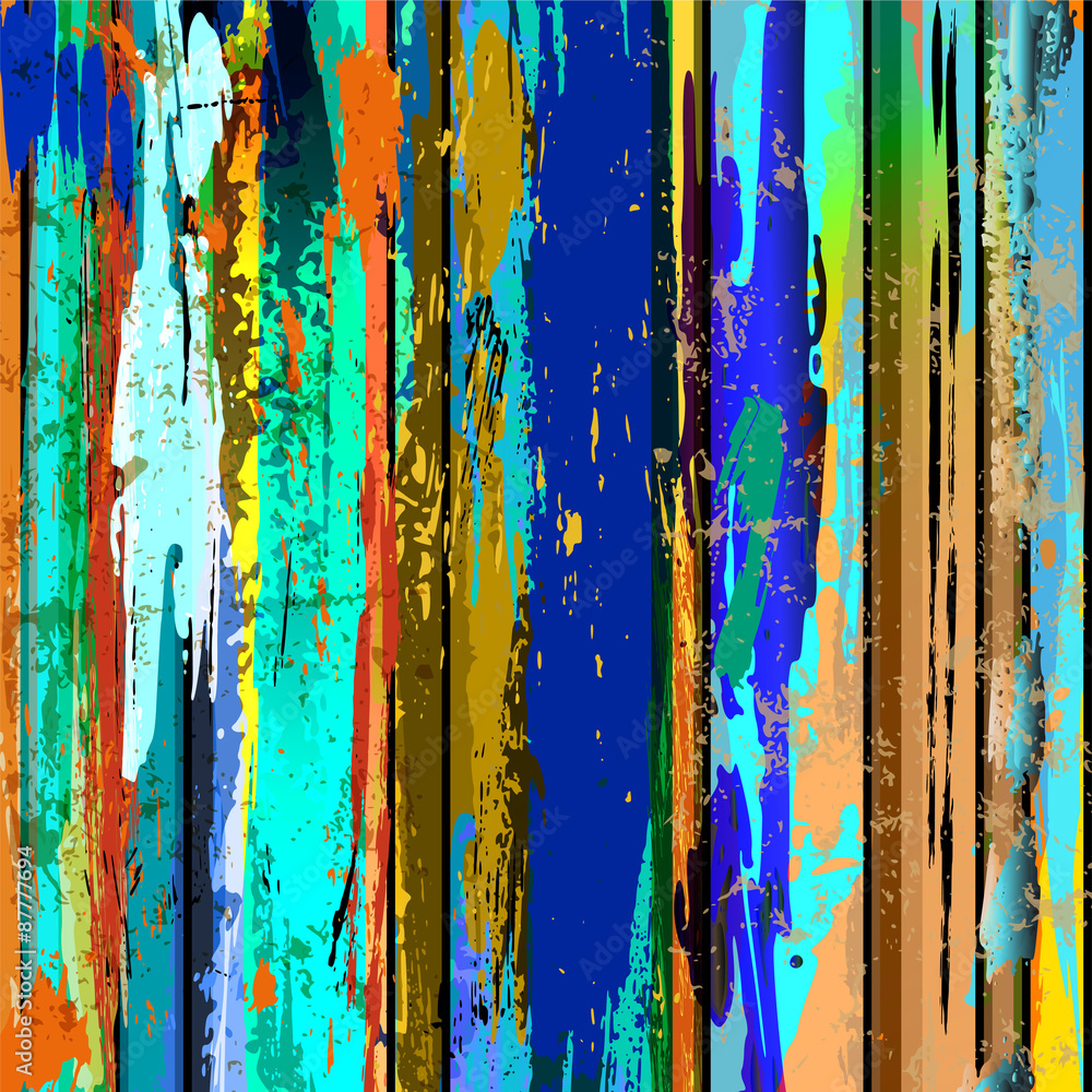 abstract grunge background, with stripes, paint strokes and spla