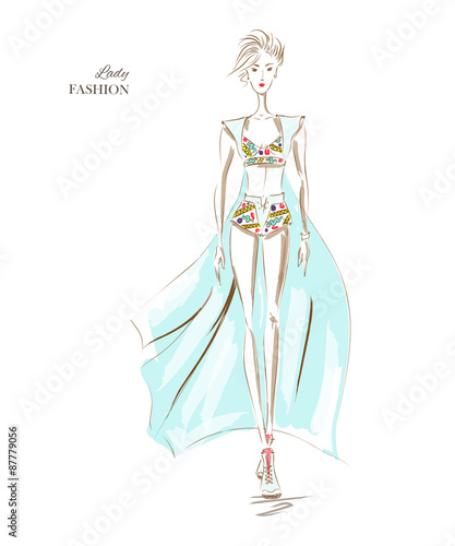 Fashion Model Elegant