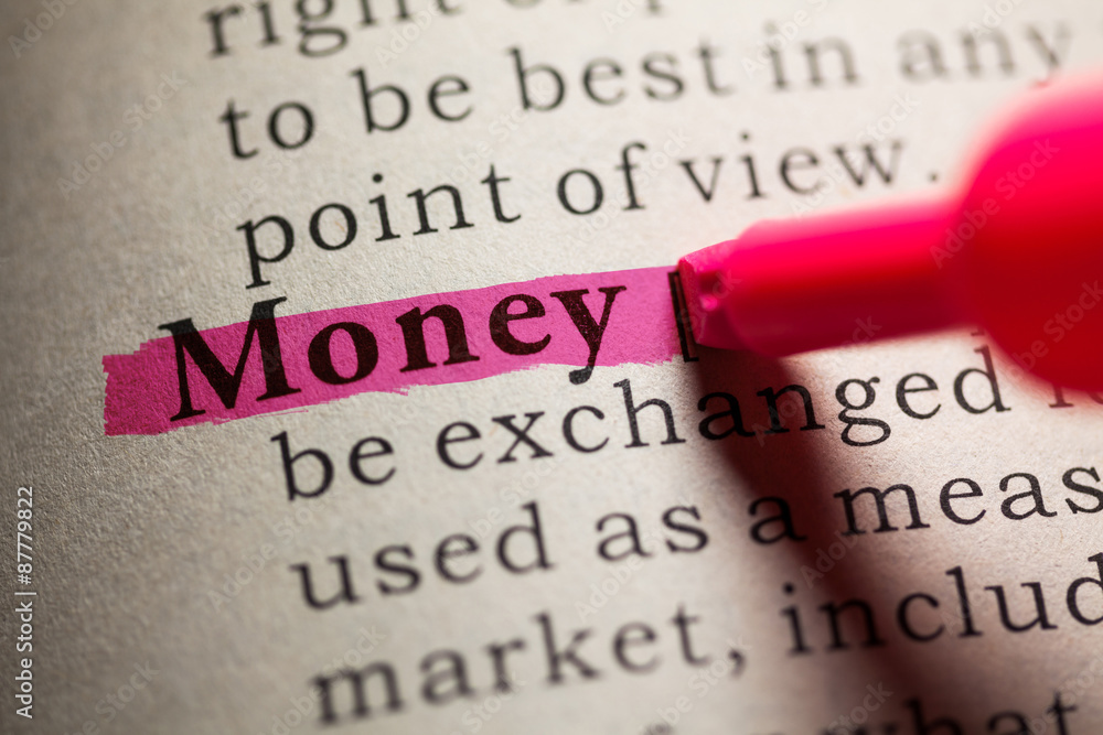 Fototapeta premium Money