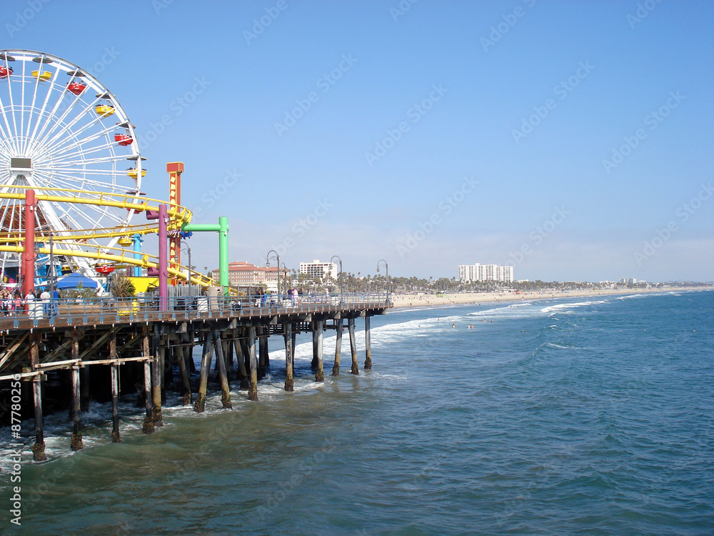 Obraz premium Santa Monica Pier