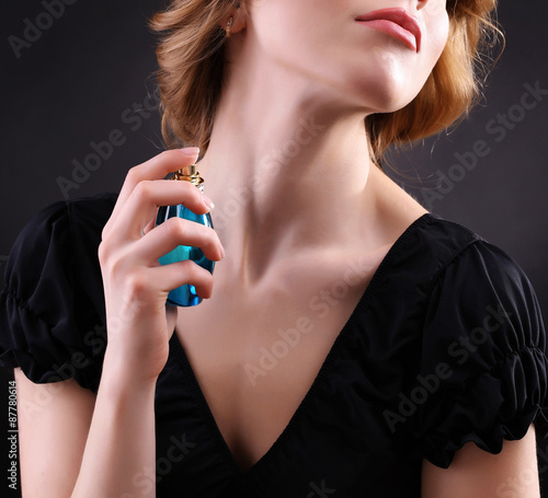 Beautiful young woman with ...