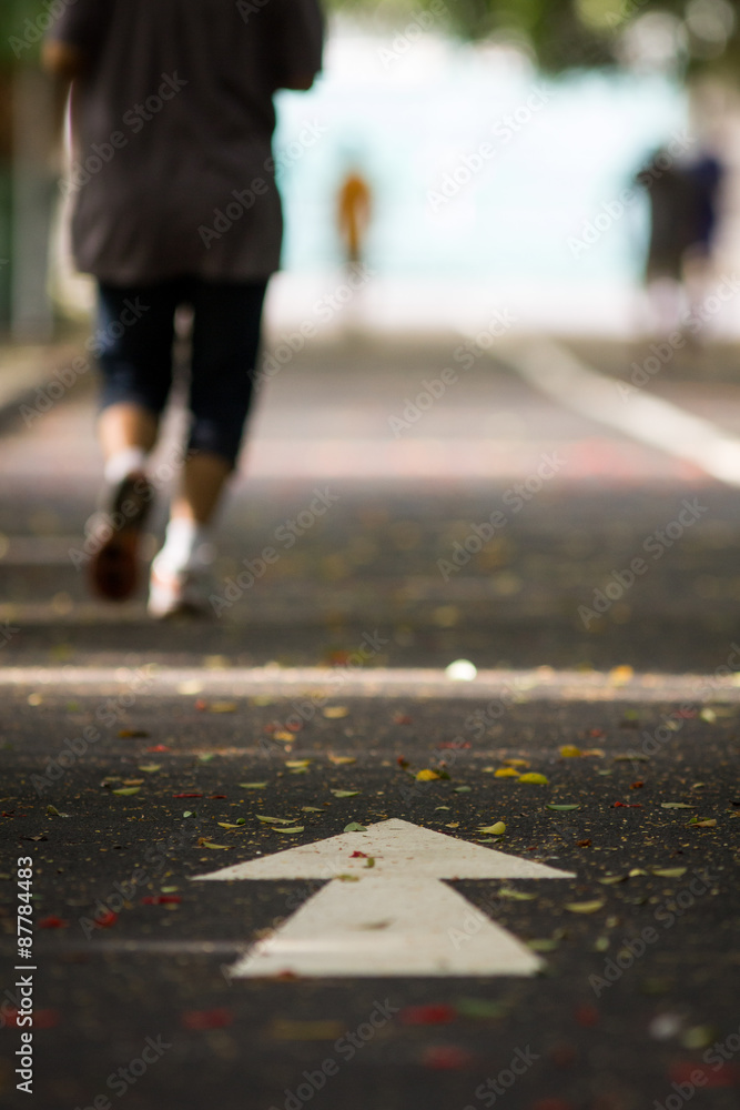 Follow the arrow