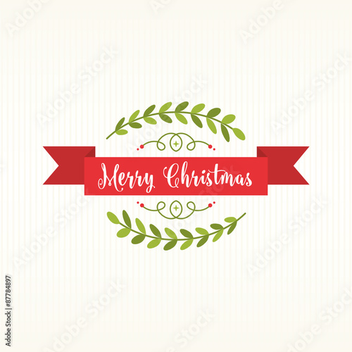 Merry Christmas Ribbon