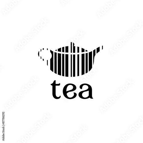 barcode tea concept