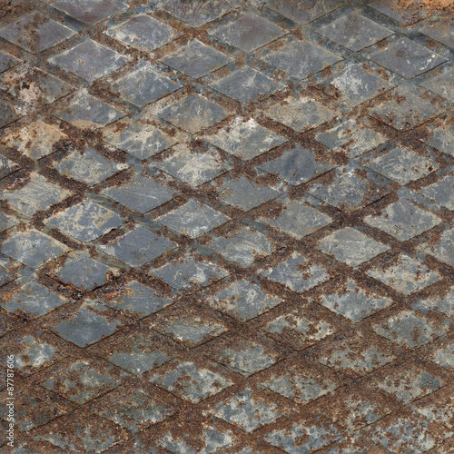 Rusty metal background 