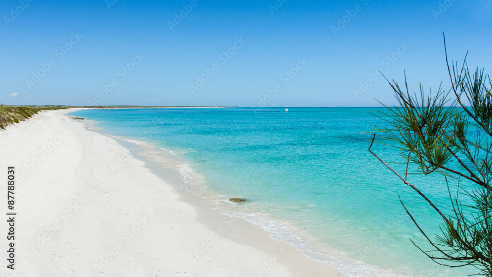 White sand beach White sand beach