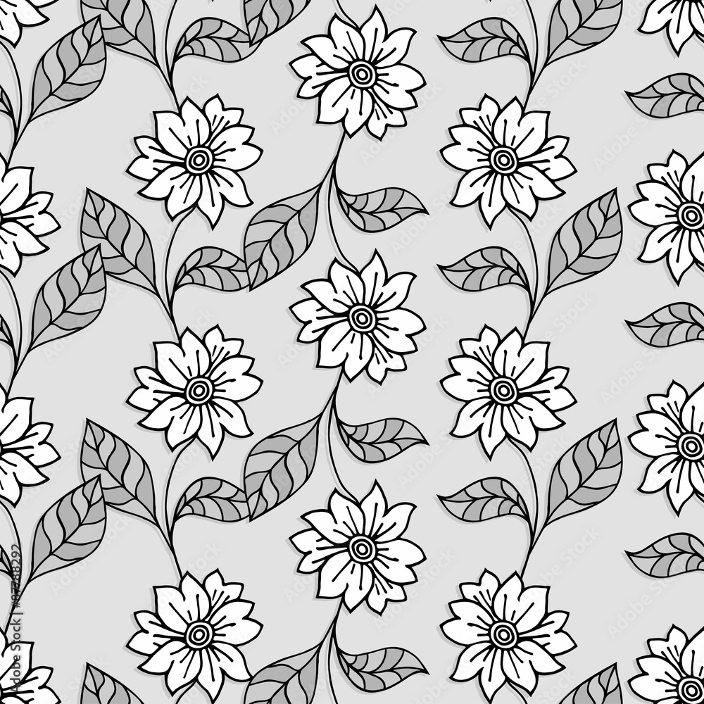 Fototapeta premium Floral Pattern