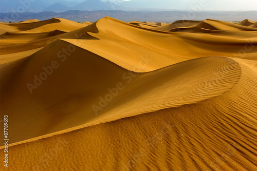 Valokuvatapetti Sand dunes in Death Valley