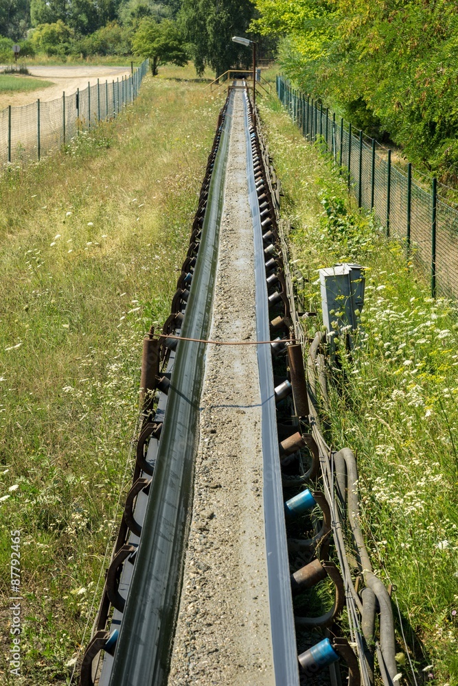 Obraz premium gravel extraction