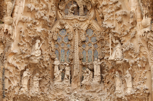 Canvas Print Sagrada Familia Church