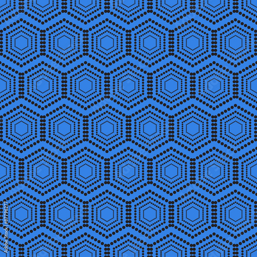 geometric seamless pattern with circles