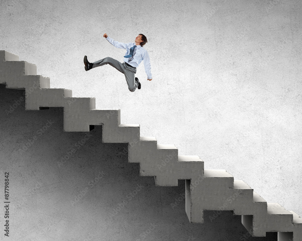 Up the career ladder Up the career ladder