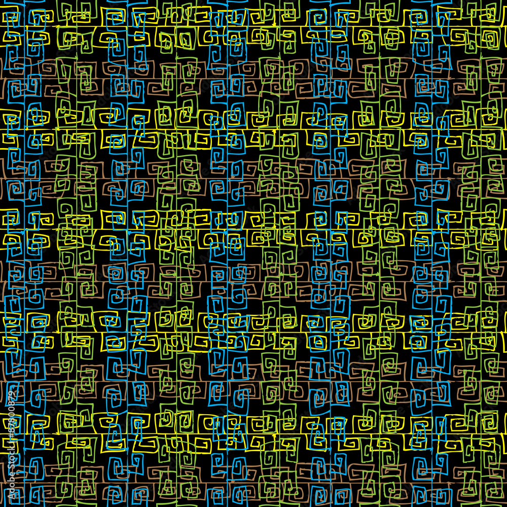 Fototapeta premium Tribal vector pattern