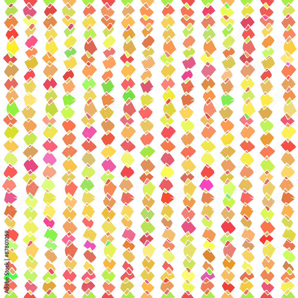 Striped hand painted vector seamless pattern with ethnic and tribal motives Striped hand painted vector seamless pattern with ethnic and tribal motives