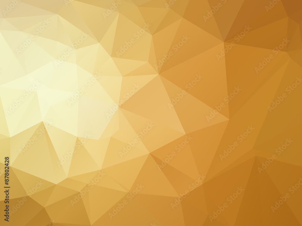 Gold Vector Background Triangular Gold Vector Background Triangular