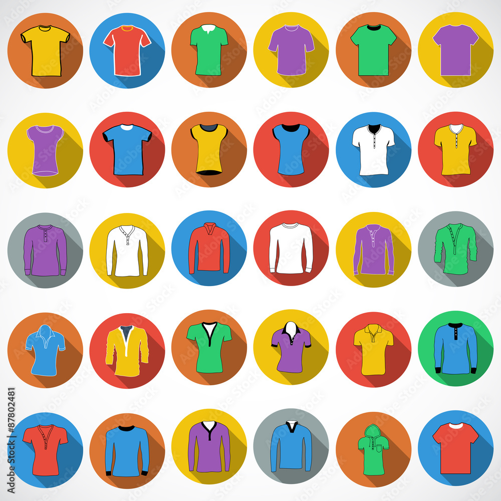 Tshirt Icon icon, vector illustration. Flat design style Tshirt Icon icon, vector illustration. Flat design style