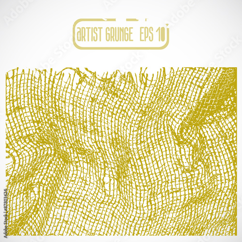 Light canvas texture, grunge