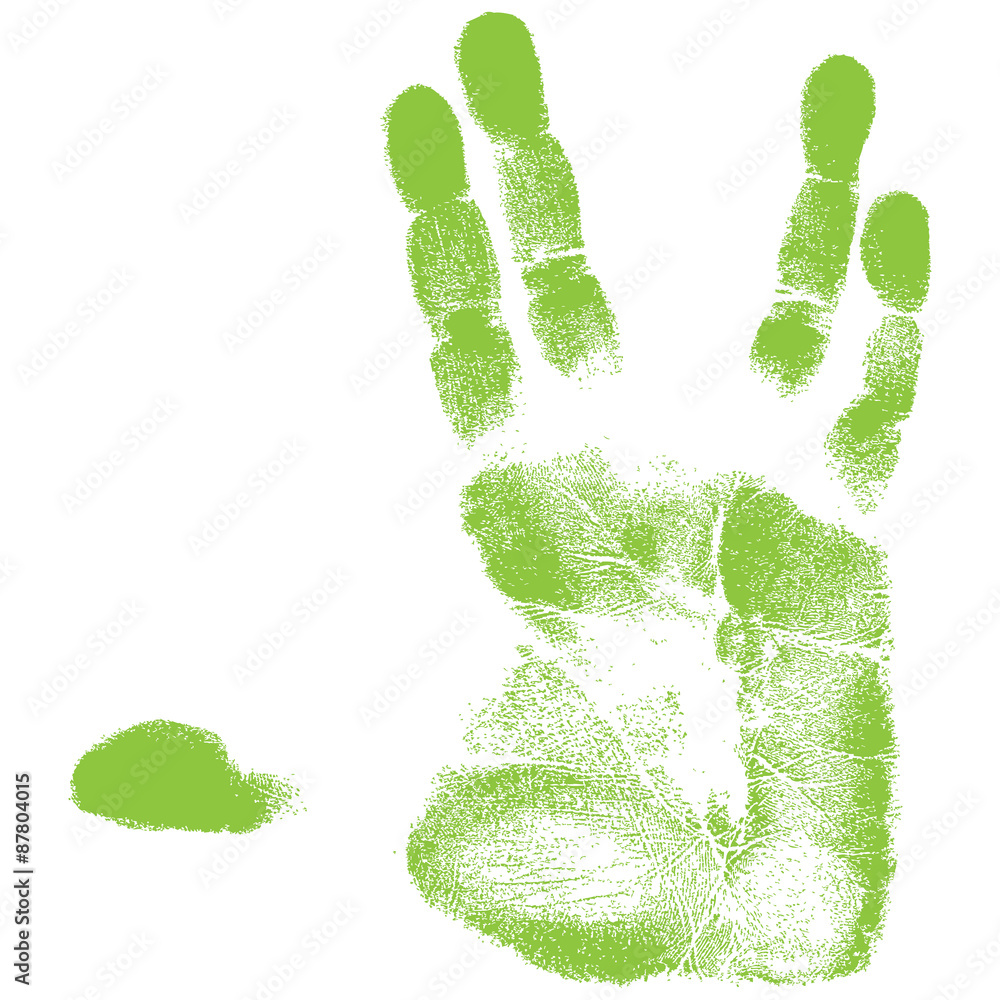 hand print sketch vector Stock Vector Adobe Stock