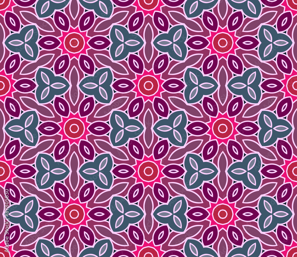Retro Seamless Vector Wallpaper Retro Seamless Vector Wallpaper