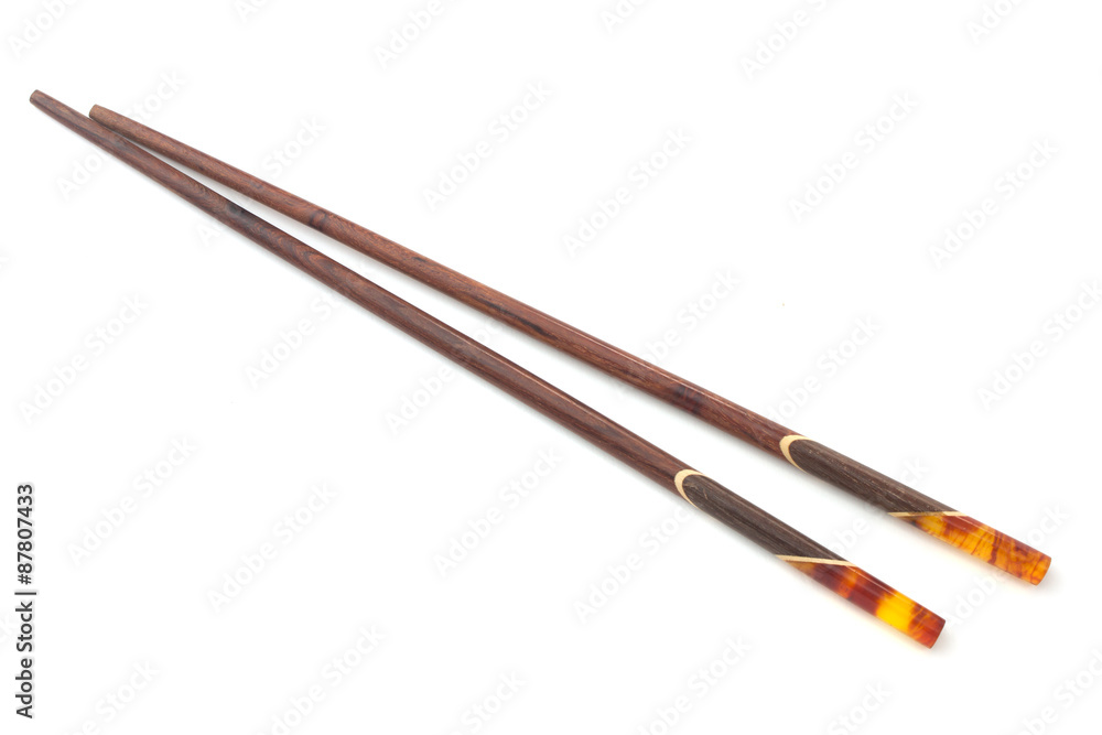 Fototapeta premium chopsticks isolated on white background
